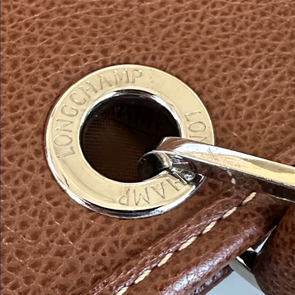 Longchamp Pebble Leather Vintage Tote - Picture 14 of 14